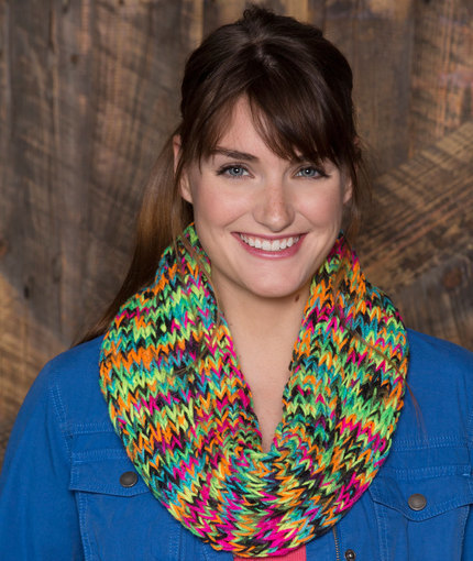 chunky colorful cowl ir