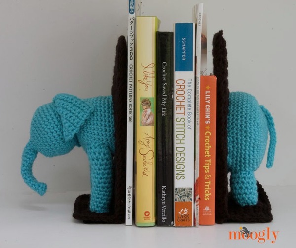 elephant bookends