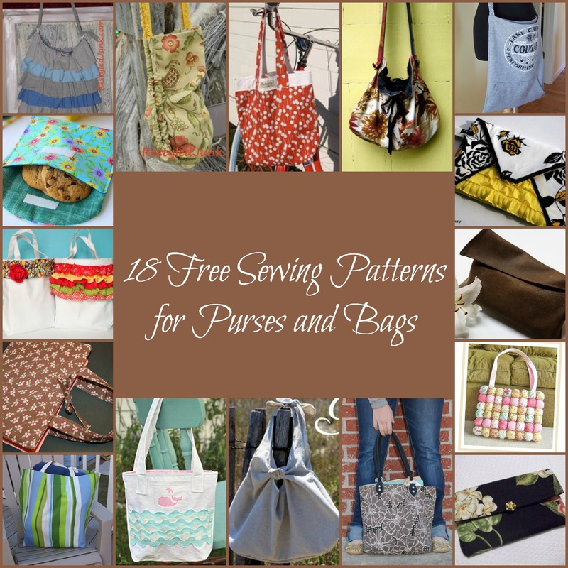 18 Free Sewing Patterns for Purses and Bags | FaveCrafts.com