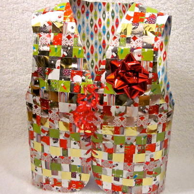 Super Cute Wrapping Paper Vest