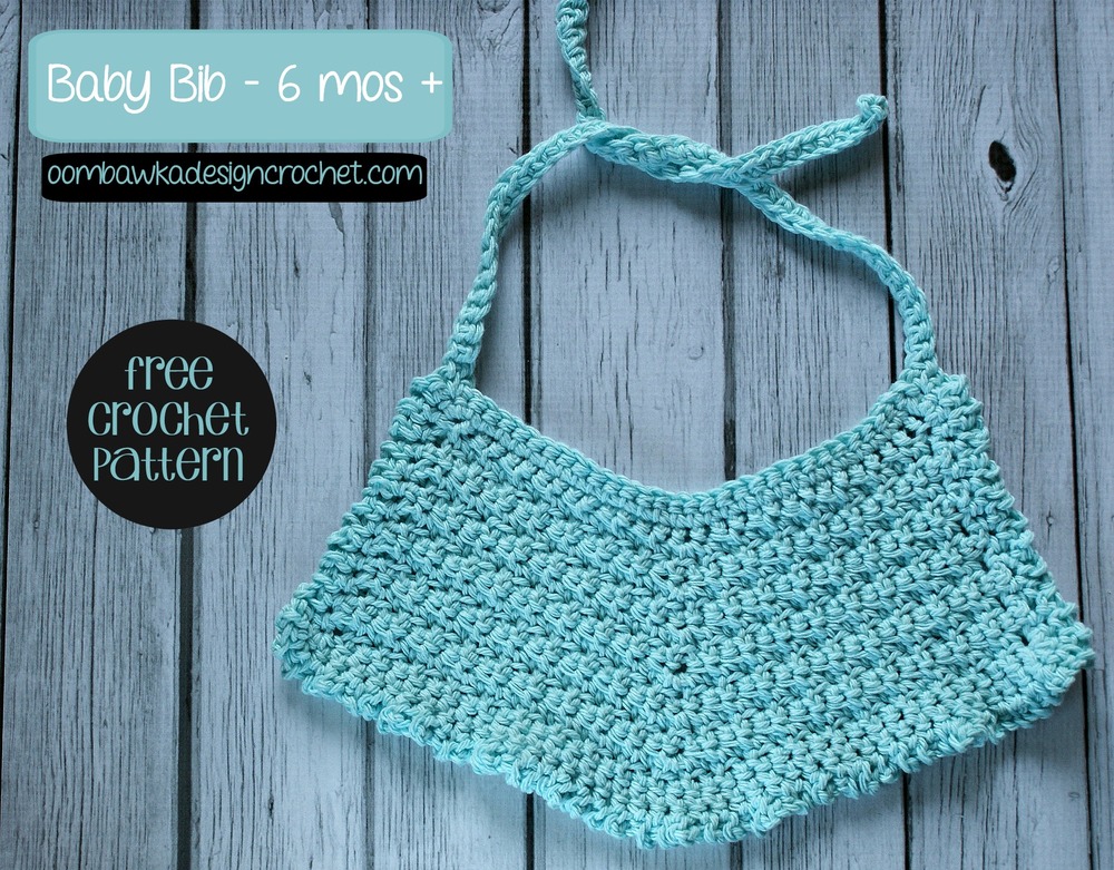 Cutie Patooty Crochet Baby Bib AllFreeCrochet.com