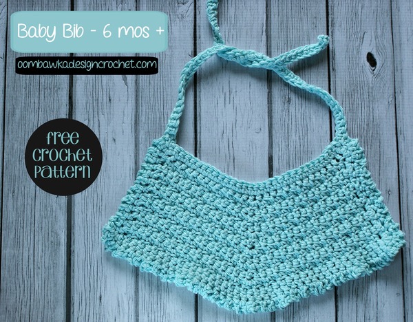 Cutie Patooty Crochet Baby Bib