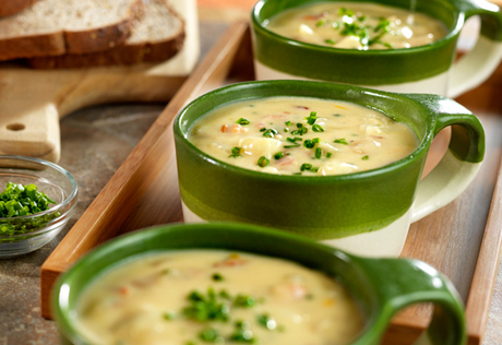 slow cooker bacon potato chowder master