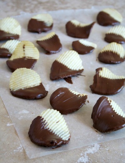 Chocolate Covered Potato Chips