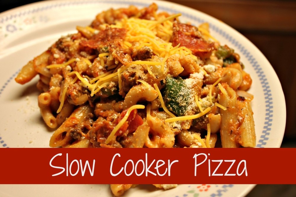 Slow Cooker PizzaFlavored Pasta