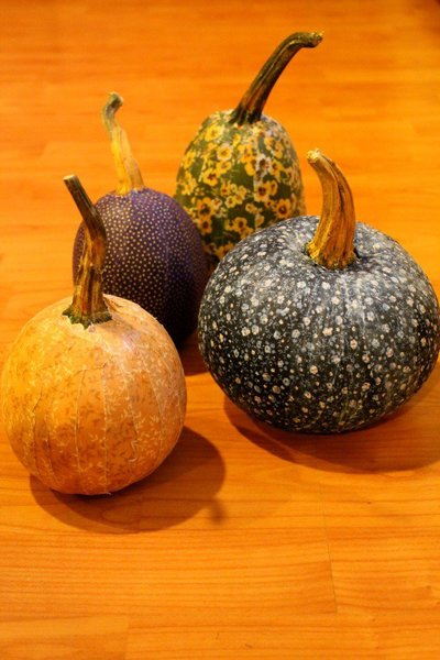 DIY Decoupage Pumpkins