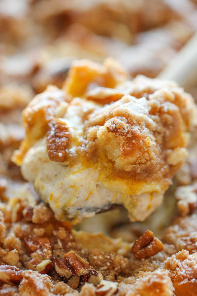 Stuffed Pumpkin French Toast Bake