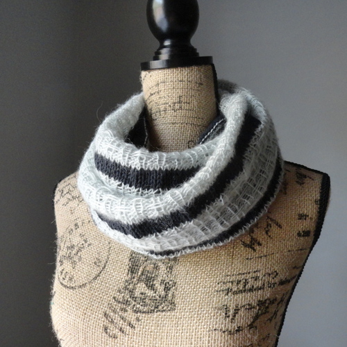 Striped Affair Infinity Scarf IR