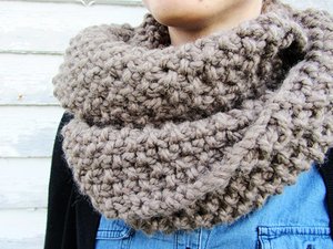 Homespun Circle Scarf