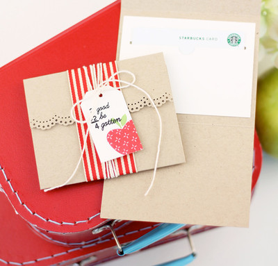 Seriously Simple Gift Card Pockets