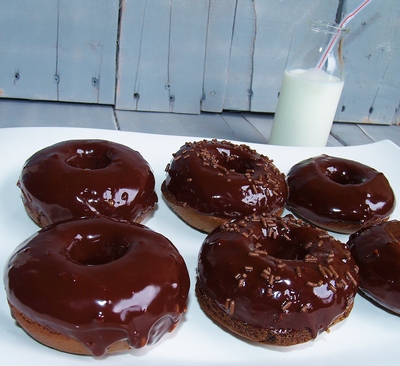 Chocolate Chocolate Donuts