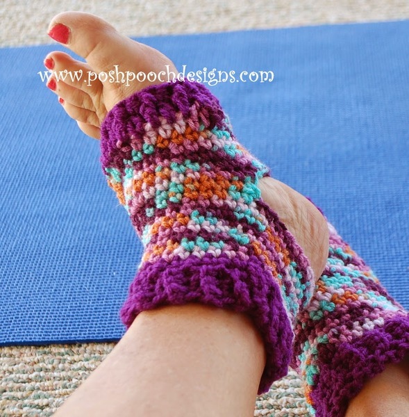 Yoga Crochet Socks