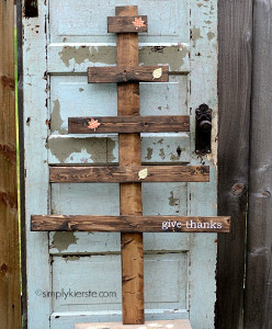 Rustic Thanksgiving Tree