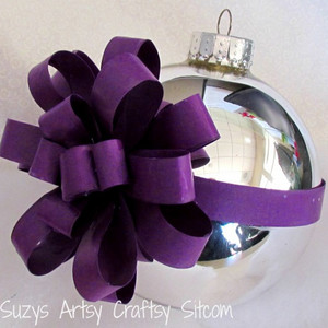 Wrapped Christmas Tree Ornaments