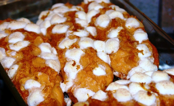 Marshmallow Twice Baked Sweet Potatoes