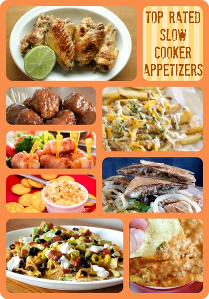 12 Top Rated Appetizer Recipes For Your Slow Cooker + Copycat P.F. Chang's Lettuce Wraps