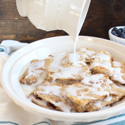 Baked Cinnamon Roll French Toast