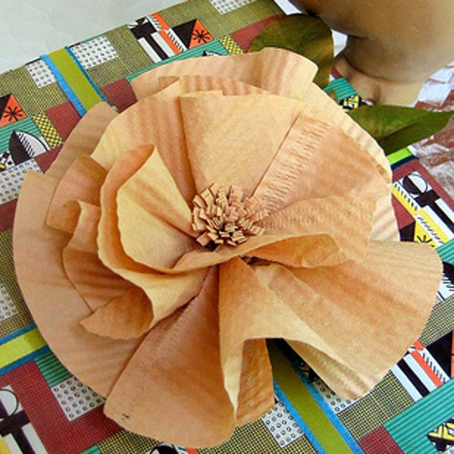 How to Make a Paper Flower with Coffee Filters IMR