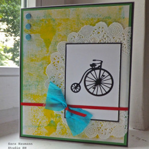 Colorful Bicycle Greeting Card