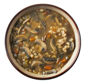 slow cooker mushroom barley soup