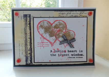 Loving Heart Sentiment Card