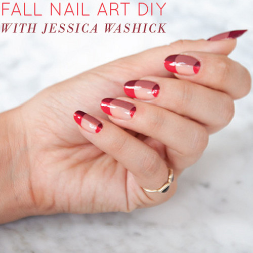 Pretty Fall Nail Art IMR
