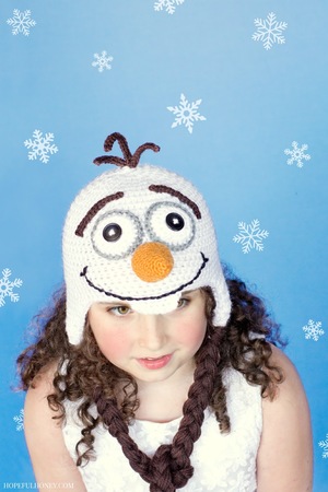 Frozen Snowman Hat