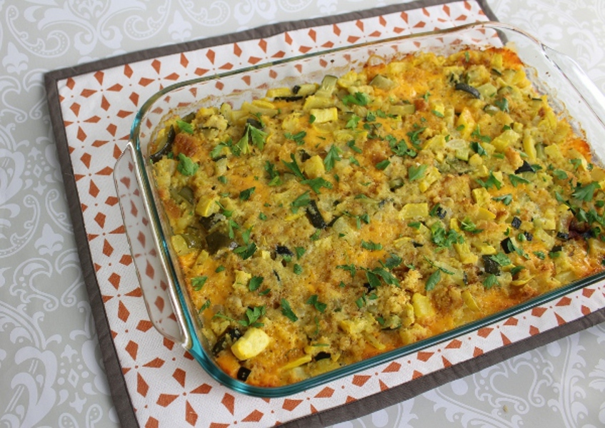 Homemade Boston Market Squash Casserole-image