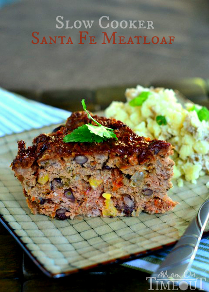 Slow Cooker Southwestern Meatloaf