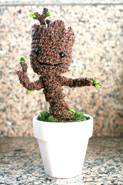 Free Crochet Groot Pattern