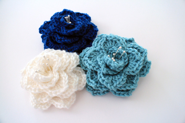 Two-Hour Crocodile Stitch Flower