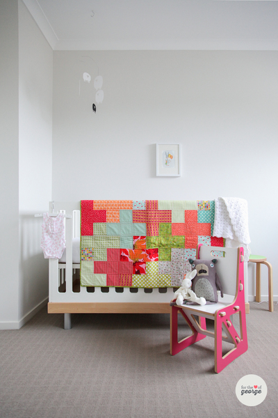 Tetris Baby Quilt