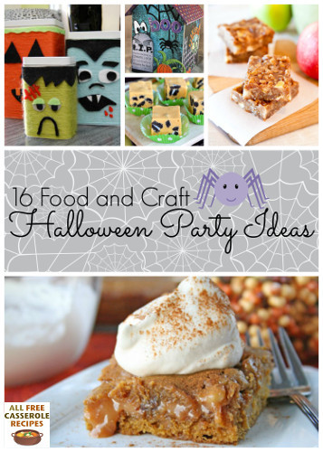 16 Food and Craft Halloween Party Ideas