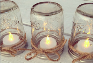 Dreamy Mason Jar Table Lanterns