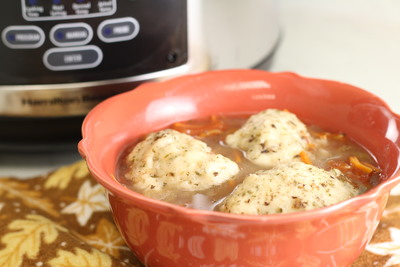 Slow Cooker Beef Dumpling Soup Slow Cooker Beef Dumpling Soup