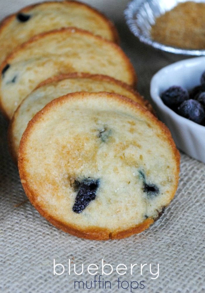 Blueberry Muffin Tops | TheBestDessertRecipes.com