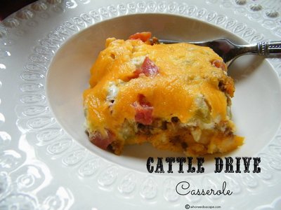 Cowboy Cattle Drive Casserole