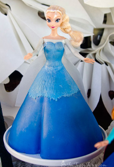 The Best Frozen Themed Cake EVER IMR