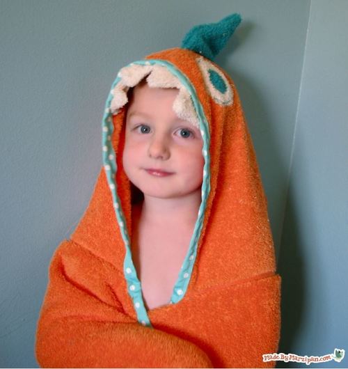 How to Make a Hooded Towel for Kids