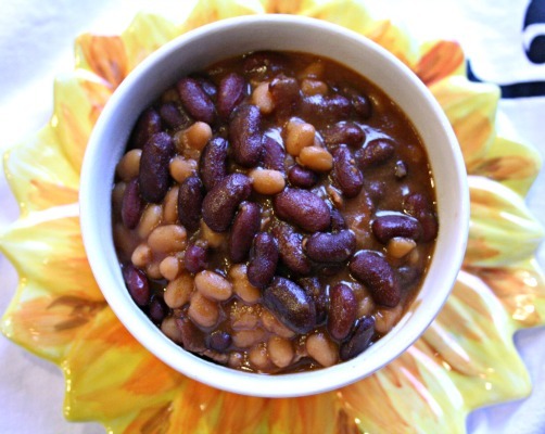 Slow Cooker Baked Beans