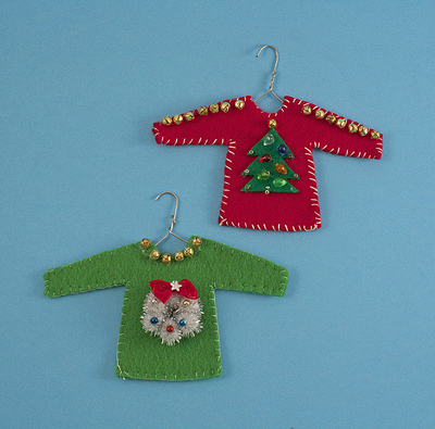 DIY Ugly Sweater Ornament