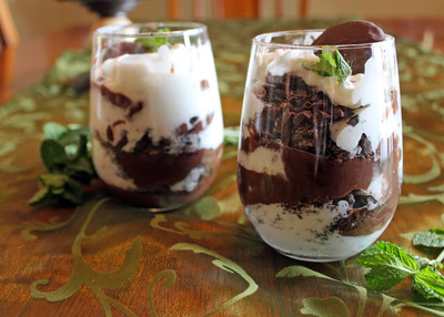 Mint Cookie Trifle