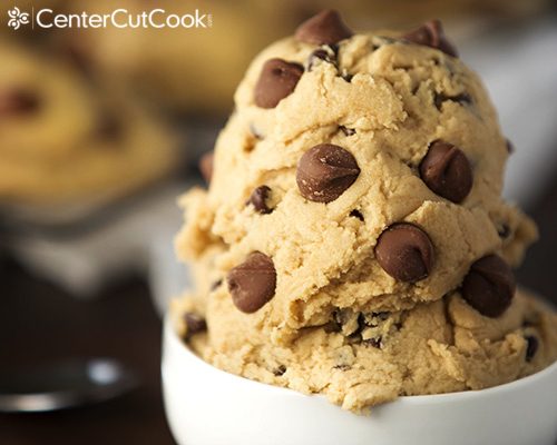 Egg less Chocolate Chip Cookie Dough