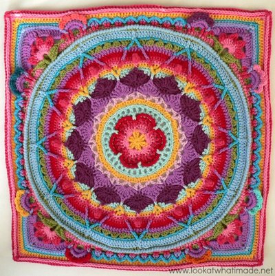 Sophie's Garden Crochet Blanket