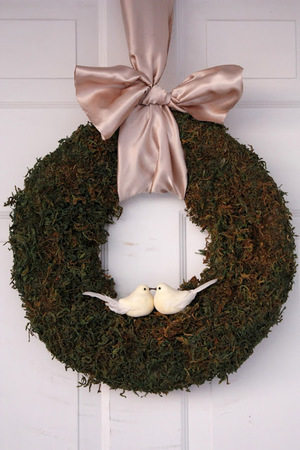 Five Dollar Gorgeous Moss Wreath