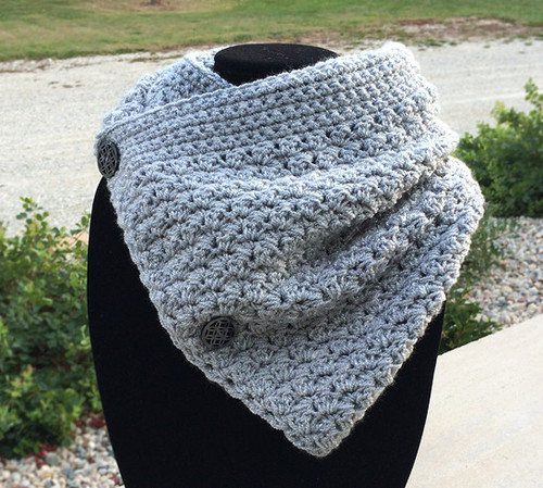 Cozy Buttoned Cowl