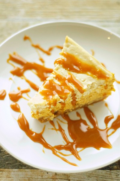 Browned Butter Pumpkin Cheesecake