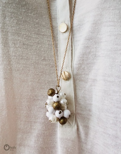 Pearl Cluster Pendant