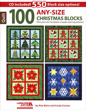 100 Any Size Christmas Blocks