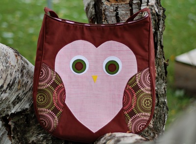 Owlish Messenger Bag